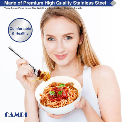 Camri Stainless Steel Dinner Fork - Set of 2 – C62
