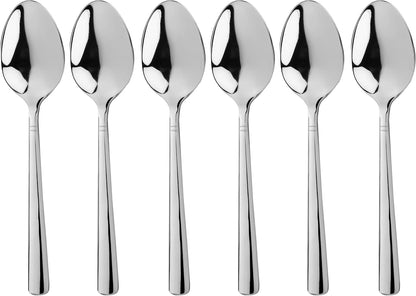 Camri Stainless Steel Teaspoons - Set of 6 - C37