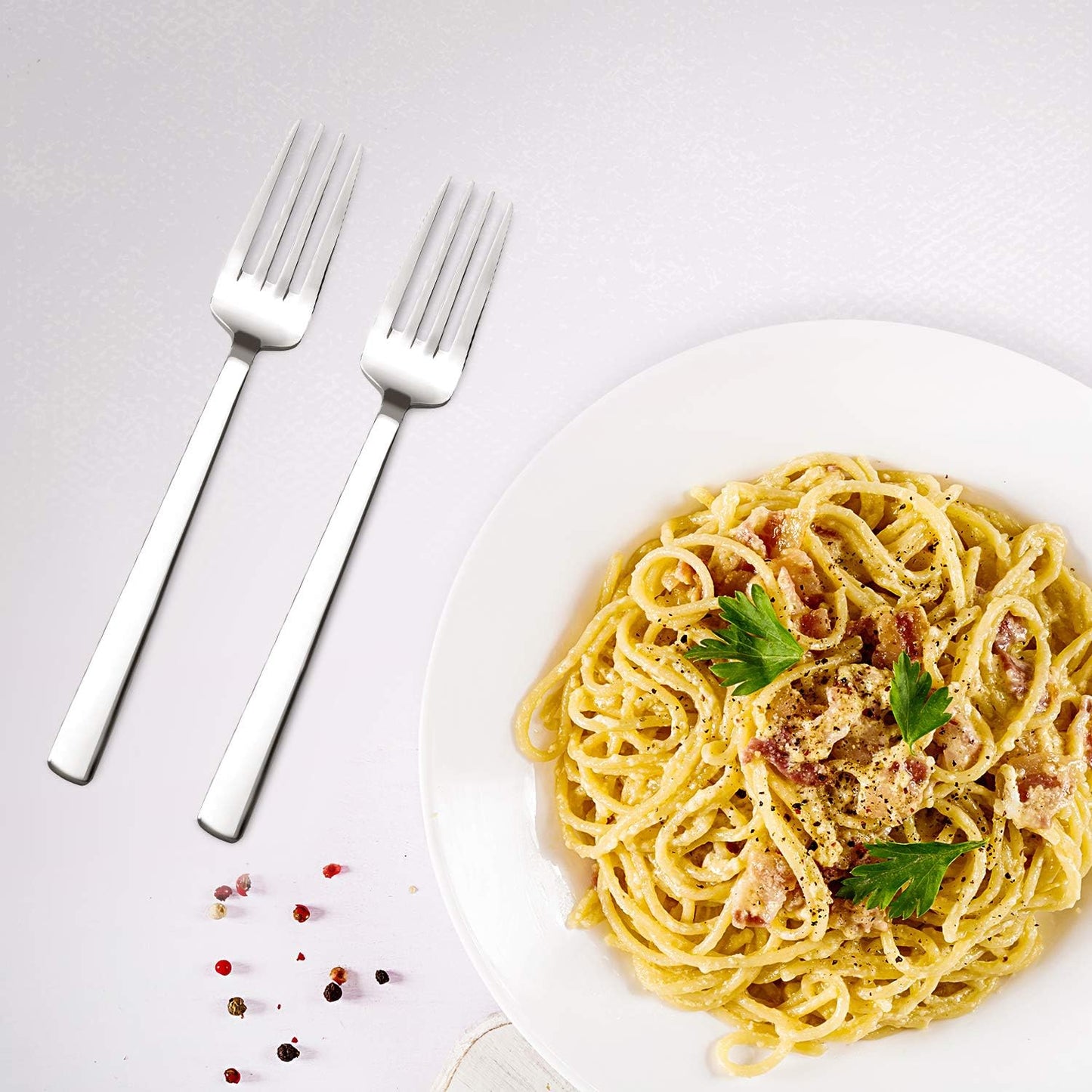 Camri Stainless Steel Dinner Fork - Set of 2 – C62