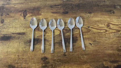 Camri Stainless Steel Teaspoons - Set of 6 - C37