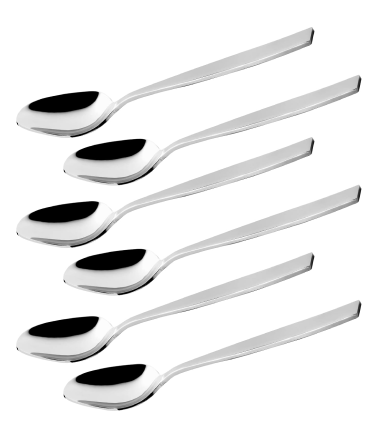 Camri Stainless Steel Dinner Spoons - Set of 6 - C4