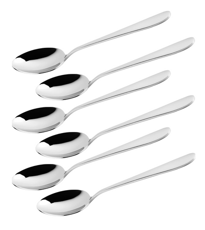 Camri Stainless Steel Dinner Spoons - Set of 6 – C61